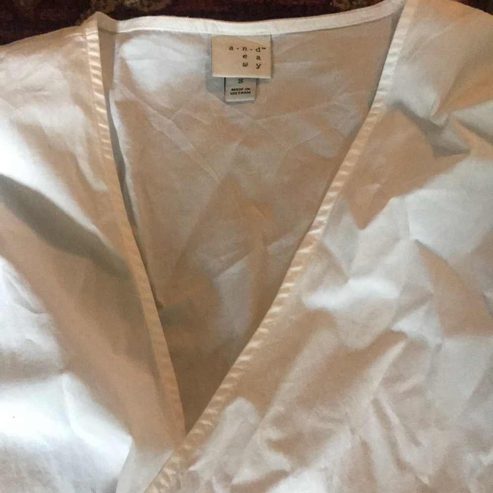A New Day white wrap shirt - Picture 2 of 10